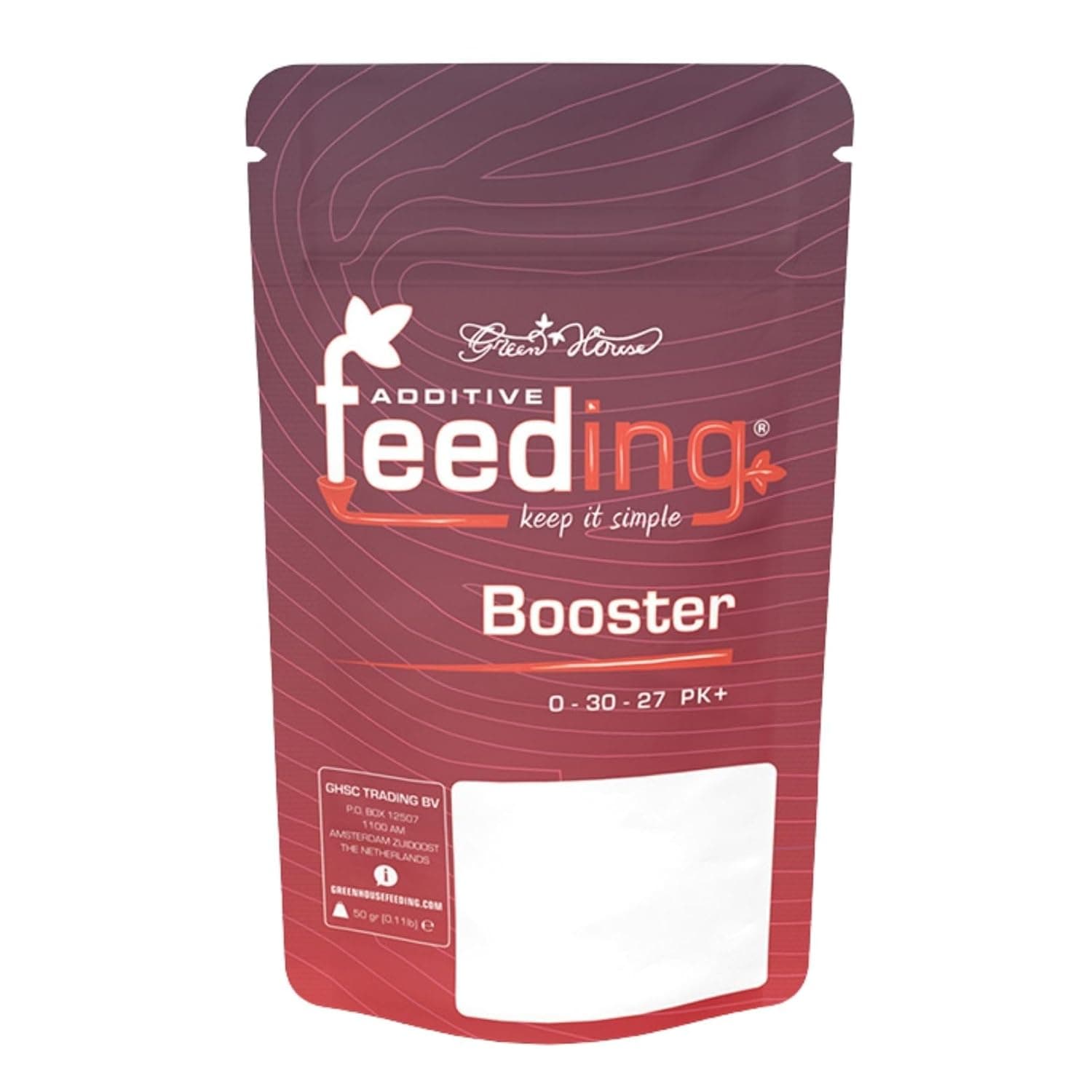 Weedness Green House Feeding Feeding Booster 125 Gramm - NPK Dünger Grow Anbau Indoor Erde Flüssigdünger Organischer Bio