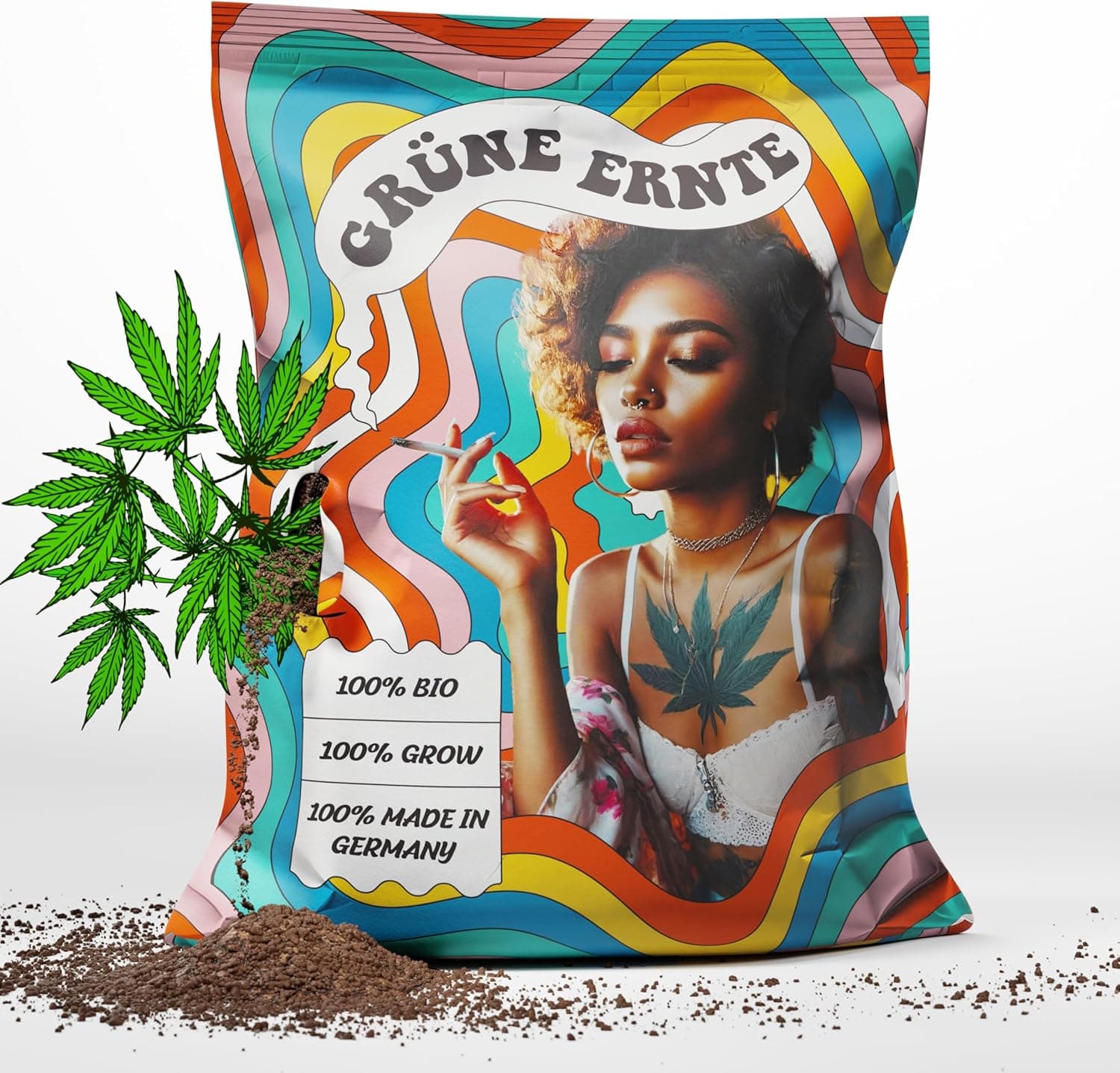 GRÜNE ERNTE 20L Spezialerde für Pflanzen – Grow-Erde mit Perlit für optimales Wachstum – Hochwertige Erde für gesunde Pflanzenentwicklung