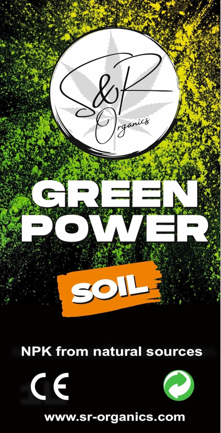 S&R Green Power Living Soil Erde mit aktiven Mikoorganismen und Bodenpilzen