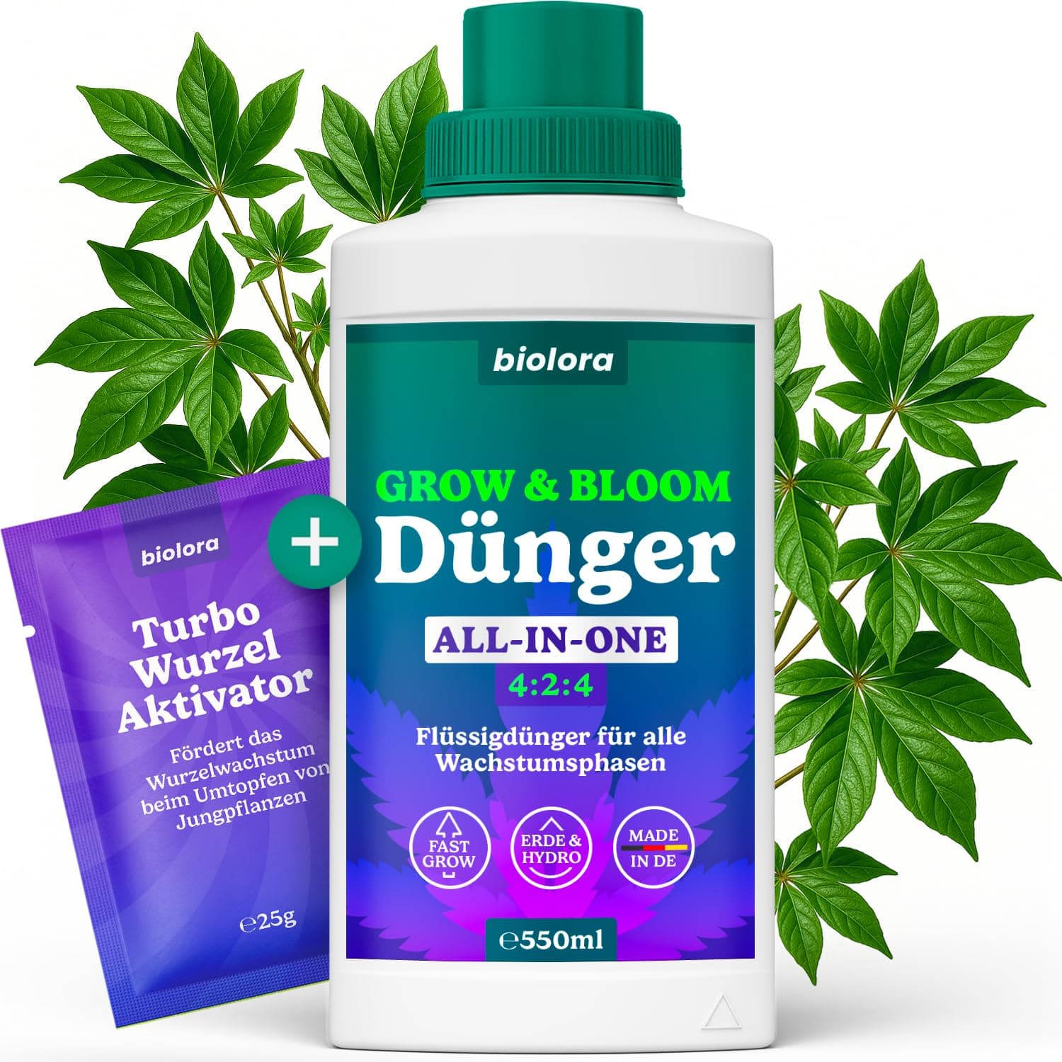 BIOLORA Grow 'n Bloom 550ml